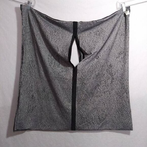 Lululemon Vinyasa Wrap Scarf Black White Athletic Size OS - Picture 5 of 8